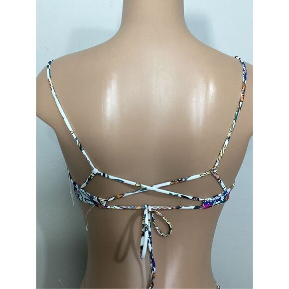 New O’Neill floral hi waisted bikini set. XS-top/S-bottom. Retails $119 - Picture 11 of 15